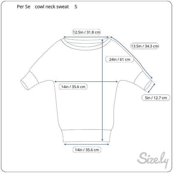 Per Se Casual Luxe Women's Cream Waffle Knit Cowl Neck Wool/Silk Sweater Sz S - Picture 11 of 11